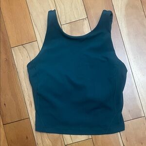 lululemon athletica Deep Teal Scoop Neck Tank